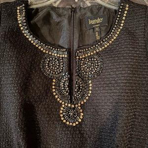 Gorgeous black tweed dress size 8